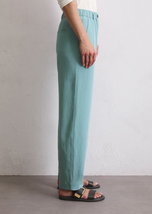 Relaxed pants — Soft Teal
