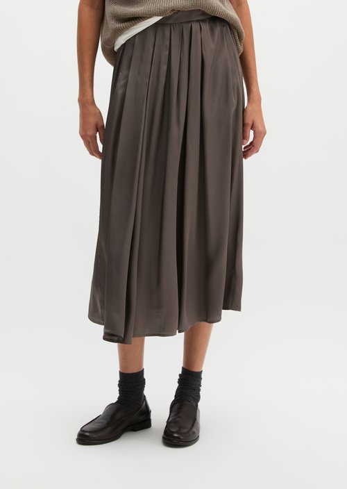 Flared Skirt — Stone Taupe