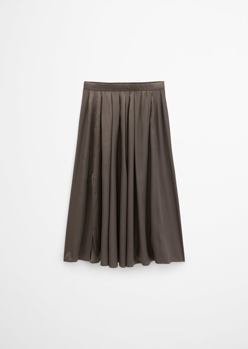 Flared Skirt — Stone Taupe
