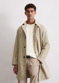 Regular short coat in carcoat style - beige | Coats | MARC O'POLO