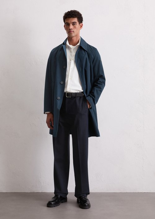 Regular short coat — Dark Navy