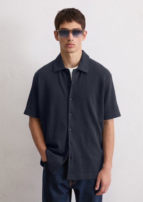 DfC short sleeve jersey shirt regular — Dark Navy