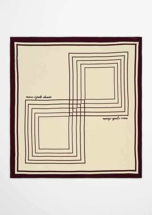 Quadratisches Tuch — Light Yellow