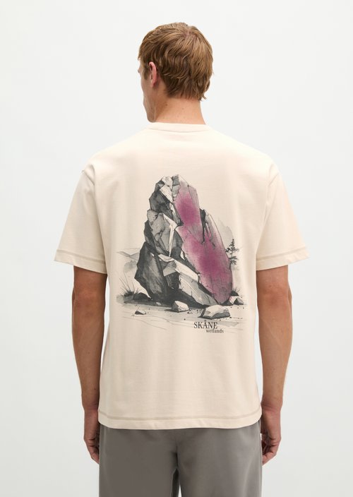 T-shirt oversized — Grey Silk