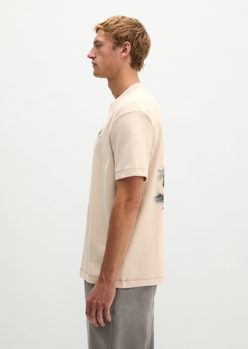 T-shirt oversized — Grey Silk