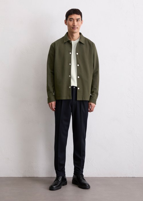 Sweat overshirt regular — Copley Brown