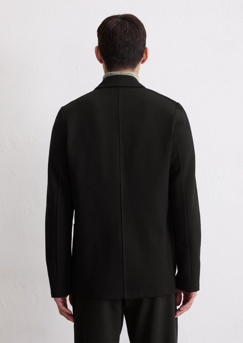Jersey blazer shaped — Black