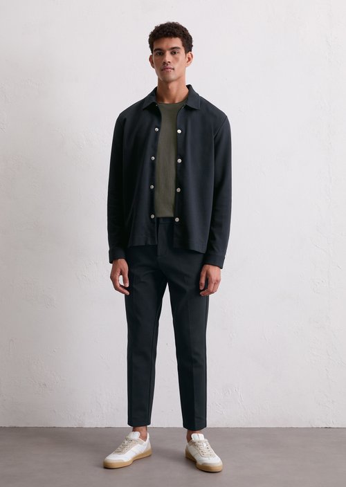 Sweat overshirt regular — Dark Navy