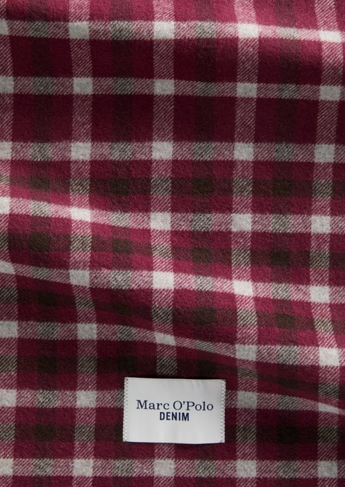 Wollschal — Dark Red