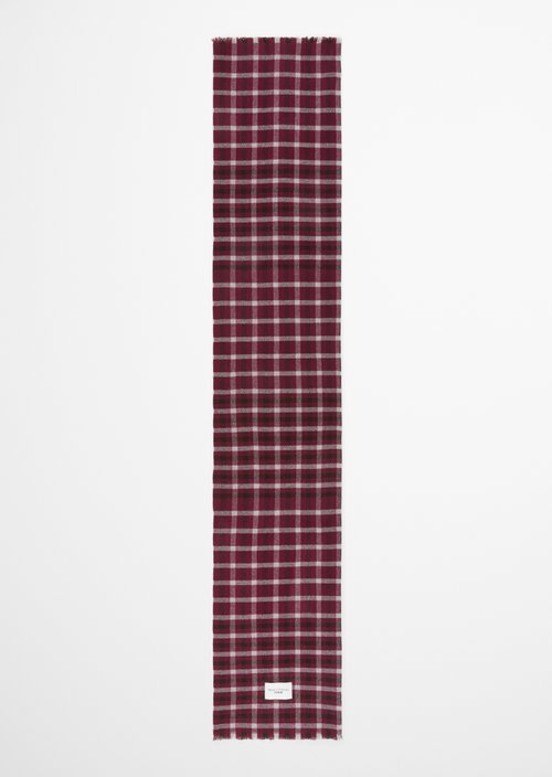 Wollschal — Dark Red