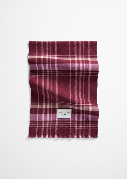 Wollschal — Dark Red