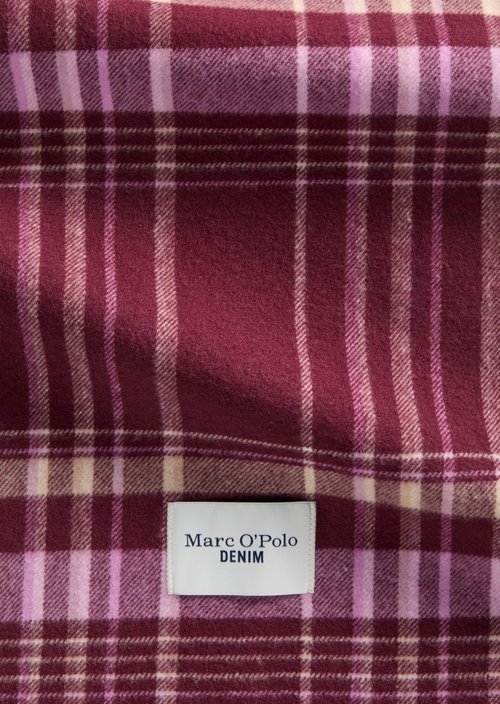 Wollschal — Dark Red