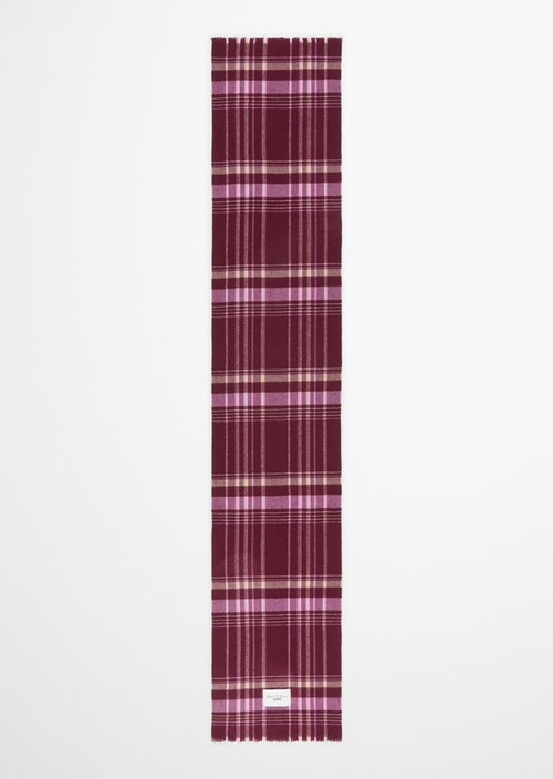 Wollschal — Dark Red