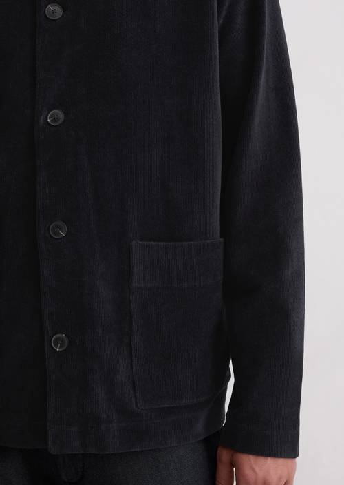 DfC Sweat overshirt regular Dark Navy in detail view