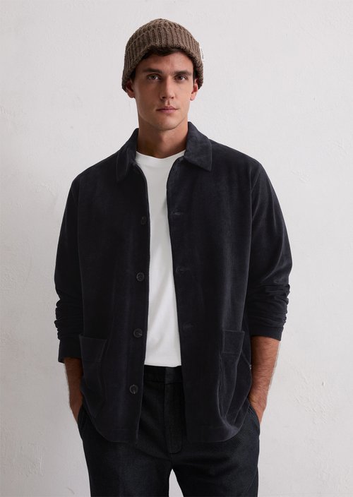 DfC Sweat overshirt regular — Dark Navy