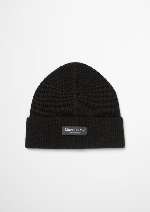 Hat & scarf set — Black