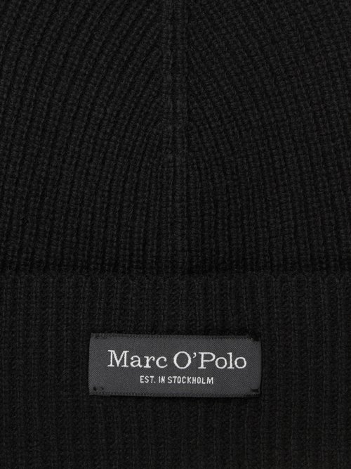 Hat & scarf set — Black