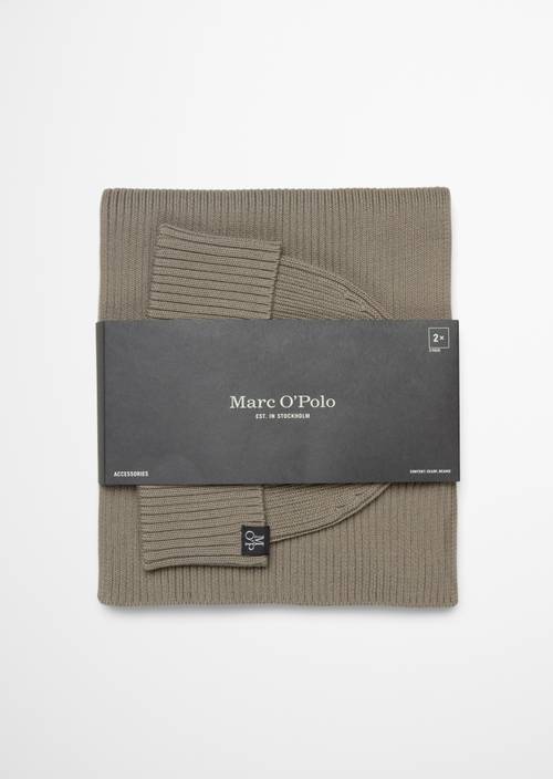 Ensemble bonnet et écharpe Driftwood Haze - Image du produit 1