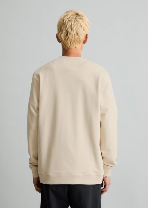 Regular-fit sweatshirt — Chalky Sand