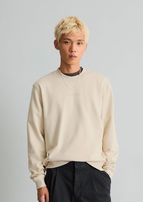 Regular-fit sweatshirt — Chalky Sand