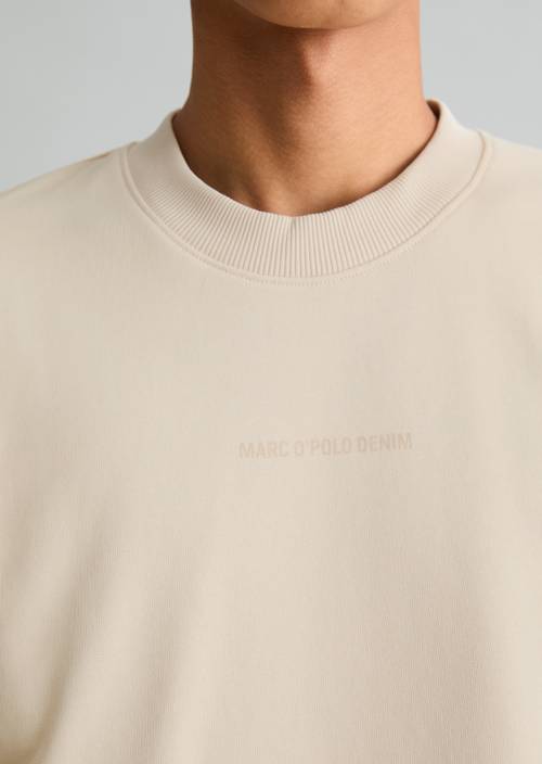 Regular-fit sweatshirt Chalky Sand in detail view