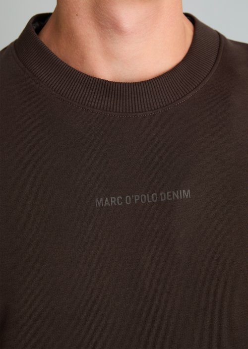 Regular-fit sweatshirt — Chocolate Brown