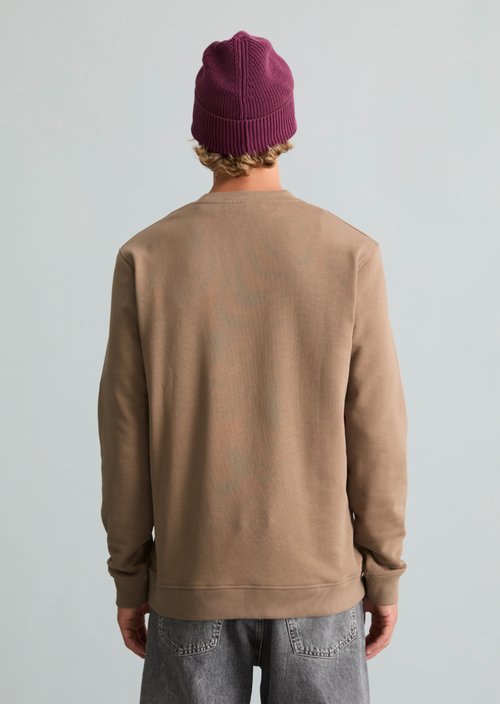 Regular-fit sweatshirt — Cold Taupe