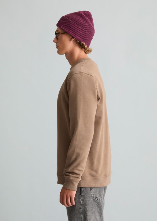 Regular-fit sweatshirt — Cold Taupe