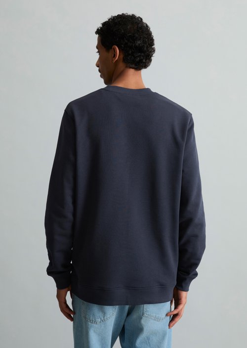 Regular-fit sweatshirt — Dark Navy