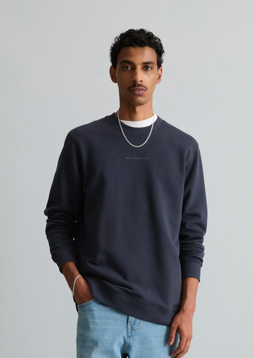 Regular-fit sweatshirt — Dark Navy