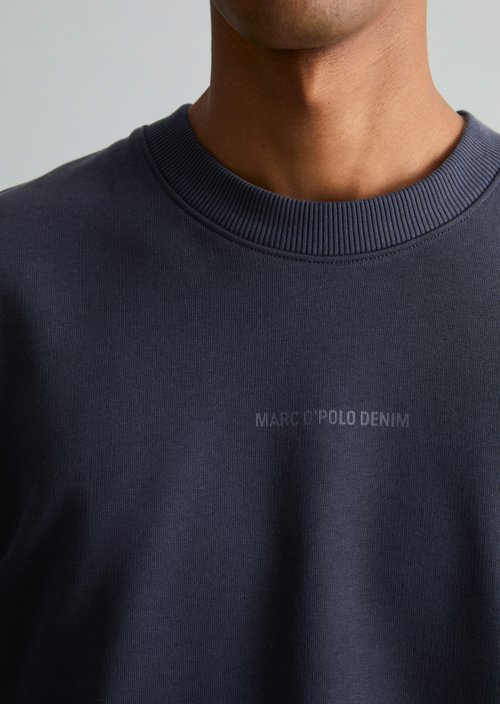 Regular-fit sweatshirt — Dark Navy