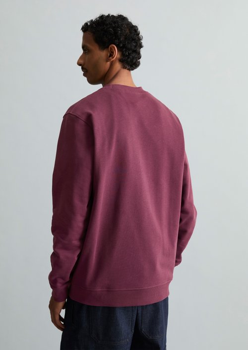 Regular-fit sweatshirt — Grapejuice