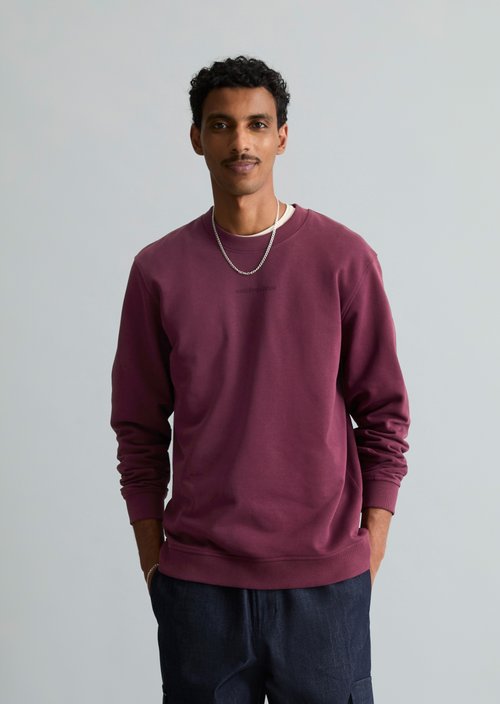 Regular-fit sweatshirt — Grapejuice