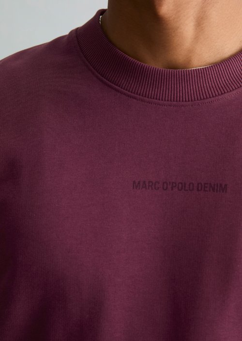 Regular-fit sweatshirt — Grapejuice