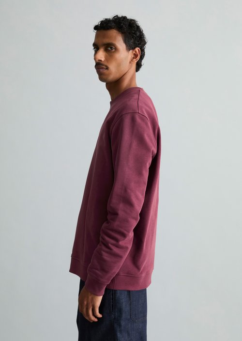 Regular-fit sweatshirt — Grapejuice