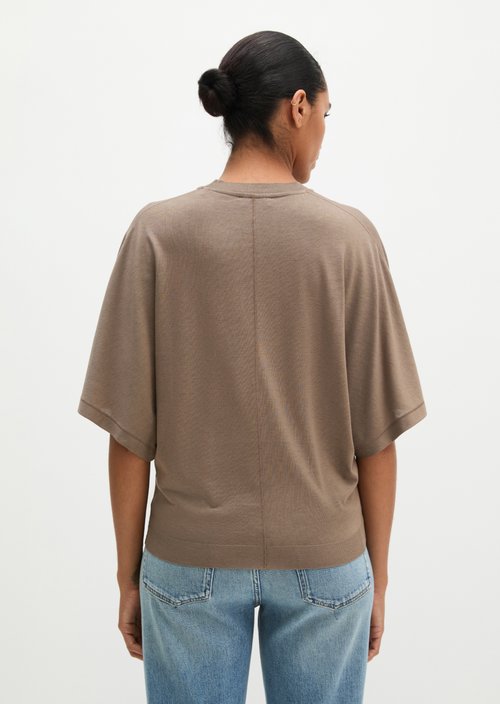 Luxury oversized T-shirt — Stone Taupe