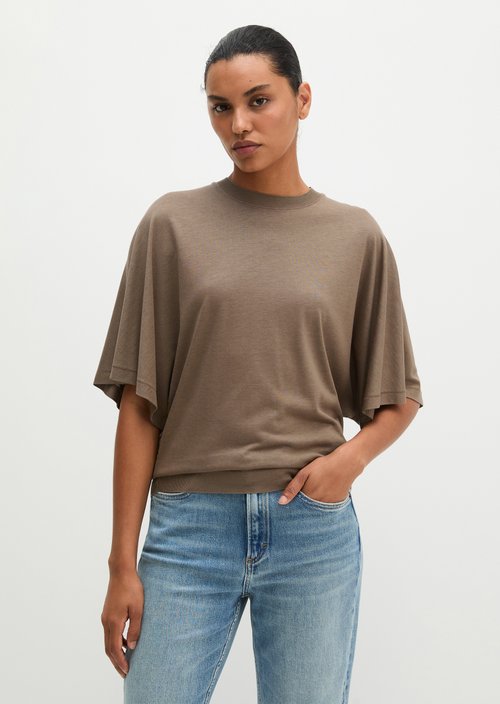 Luxury oversized T-shirt — Stone Taupe