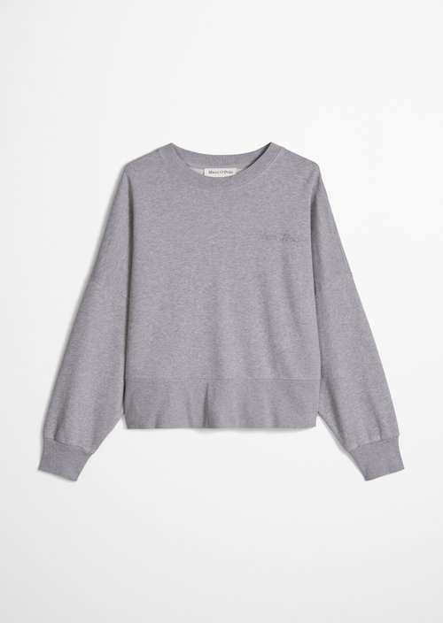 Relaxed sweatshirt — Fine Grey Melange