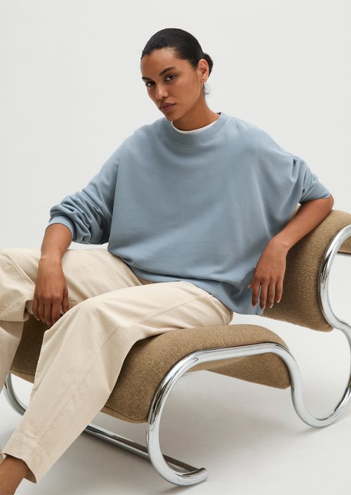 Relaxed sweatshirt — Stormy Sea