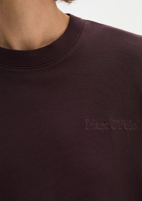 Relaxed sweatshirt — Black Cherry
