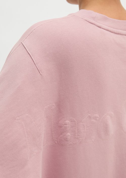 Relaxed sweatshirt — Misty Rose