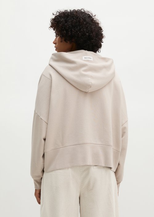 Hoodie relaxed — Natural