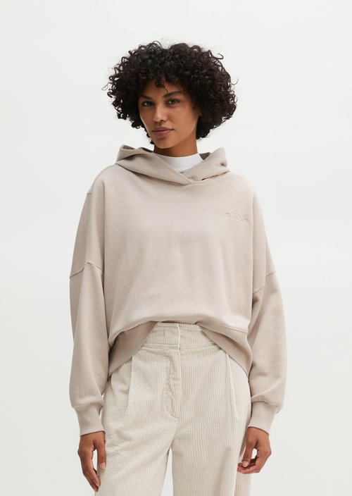 Hoodie relaxed — Natural