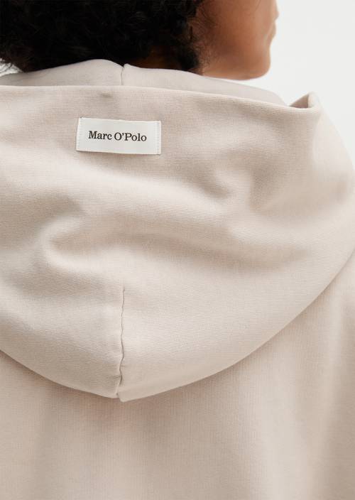 Hoodie relaxed Natural in Detailansicht