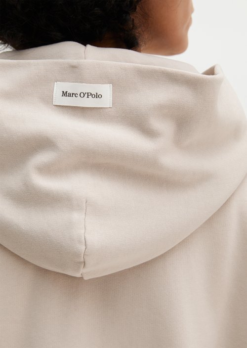 Hoodie relaxed — Natural