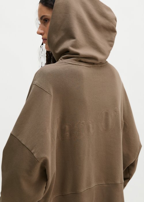Hoodie relaxed — Stone Taupe