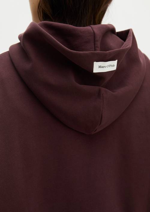 Hoodie relaxed Black Cherry en vue détaillée