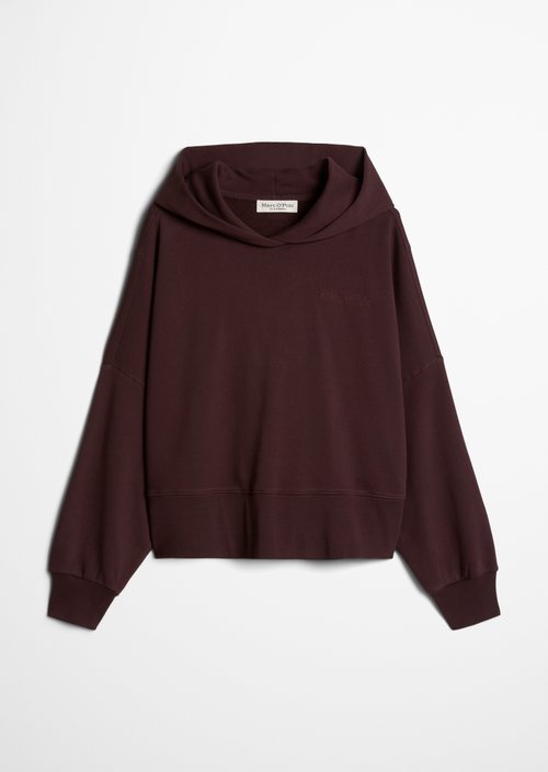 Hoodie relaxed — Black Cherry