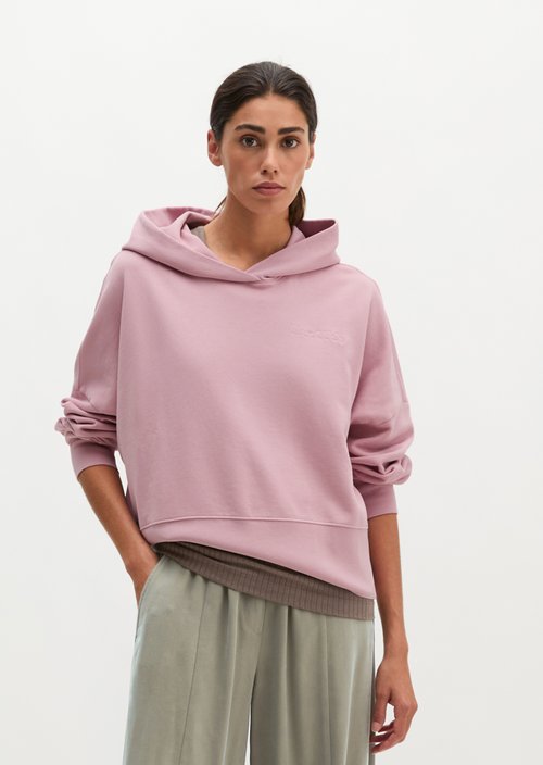 Hoodie relaxed — Misty Rose