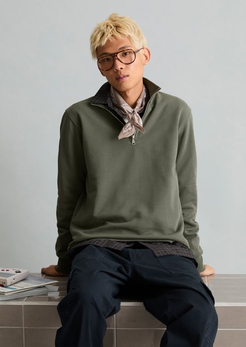 Sweatshirt — Green Jasper